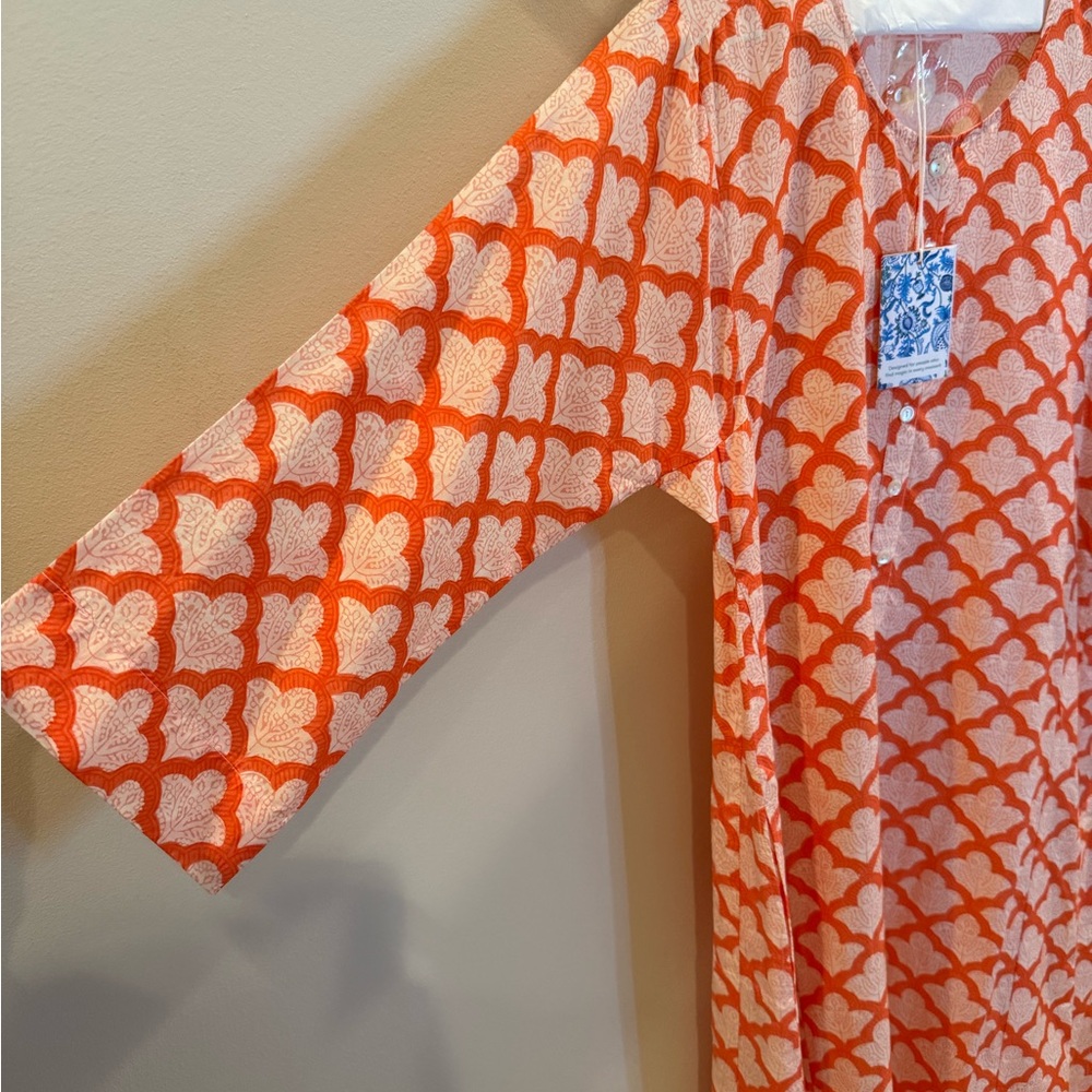 NWT Roller Rabbit Jemima Pattern Coverup - Picture 4 of 5
